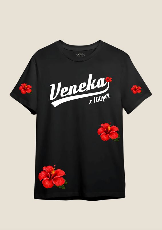 Camiseta Veneka Floral