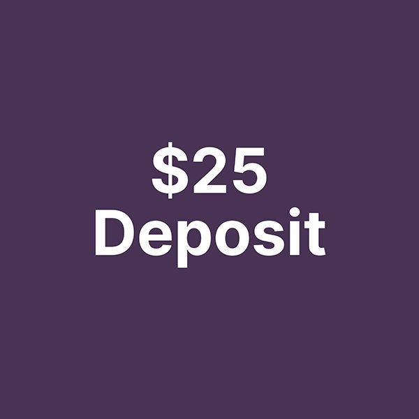 $25 Tattoo Deposit