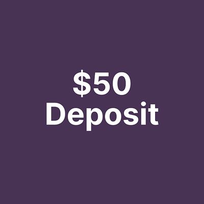 $50 Tattoo Deposit
