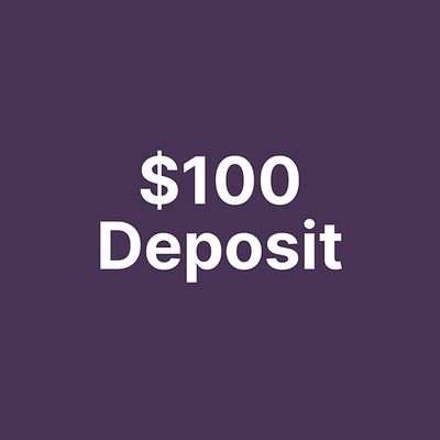 $100 Tattoo Deposit