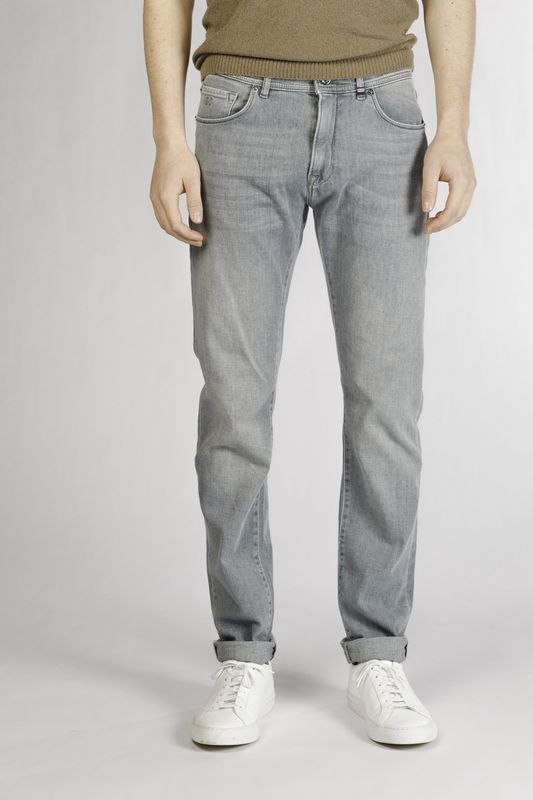 Candiani Mid Grey Denim Rodger
