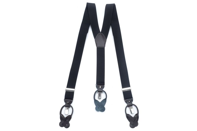 Bretels met Lederen Straps