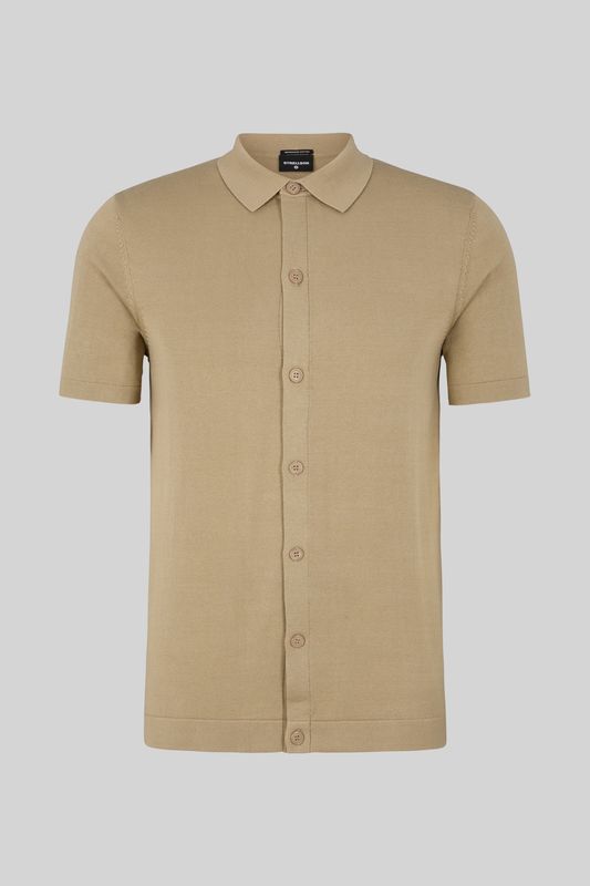 Short Sleeve Shirt Adrian - Beige 10019501-265