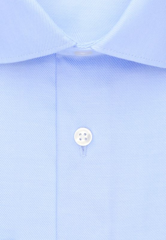 Slim Fit - Fine Twill Overhemd - Lichtblauw 01.643510-13