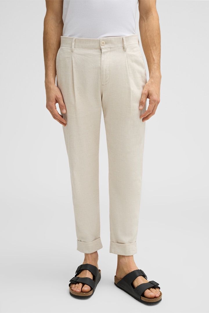 Bandplooibroek Louis - Beige 10017822/275