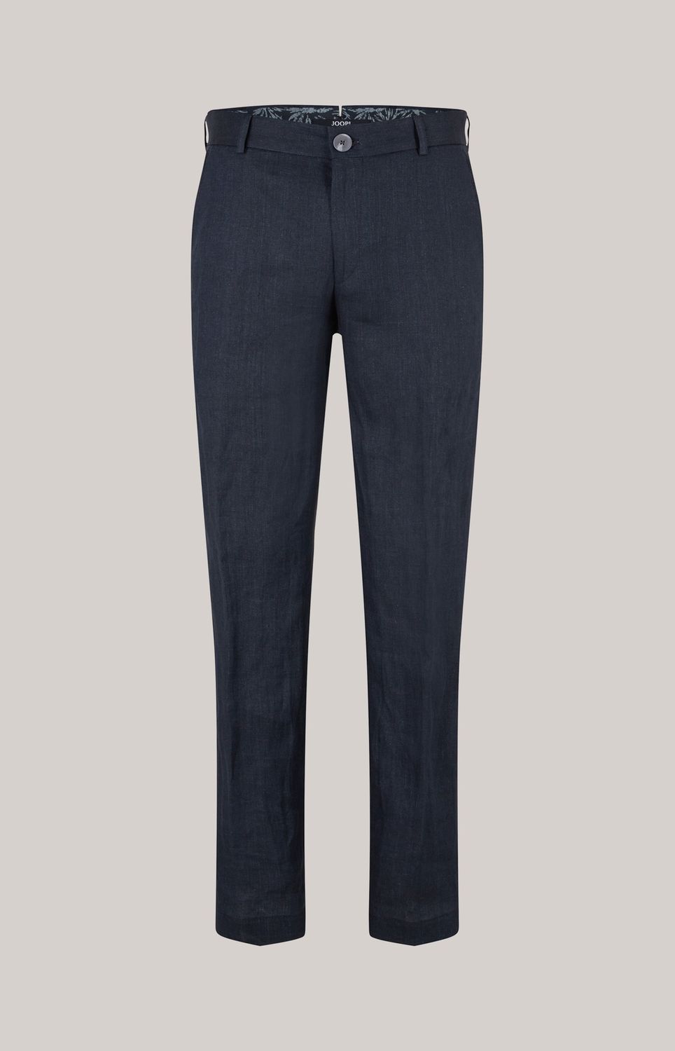 Linnen Broek Hank - Donkerblauw 10017599-402