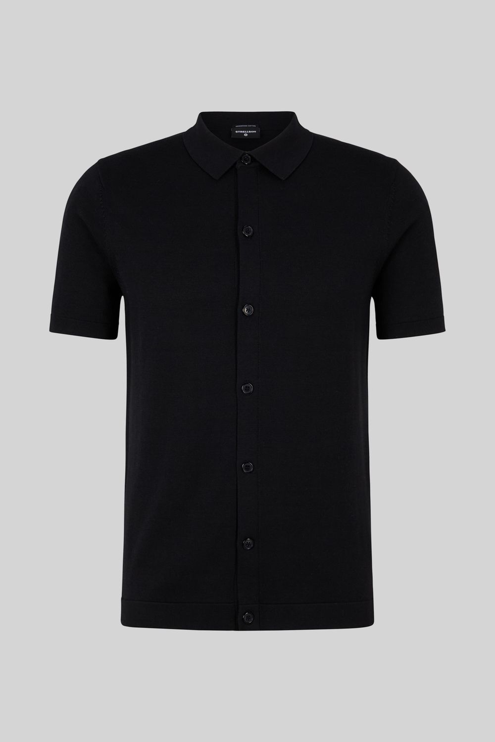 Short Sleeve Shirt Adrian - Zwart 10019501- 001