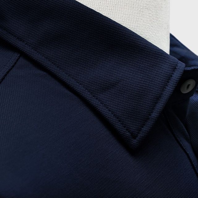 Piqué Polo Shirt – Zwart 100% Katoen