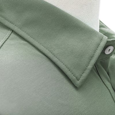 Piqué Polo Shirt – Groen 100% Katoen