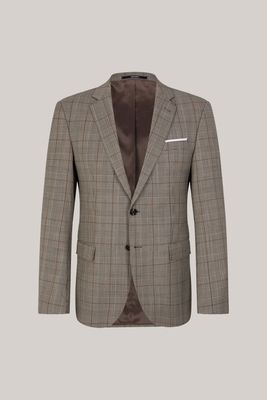 Pak 100% Wol - Bruin Geruit