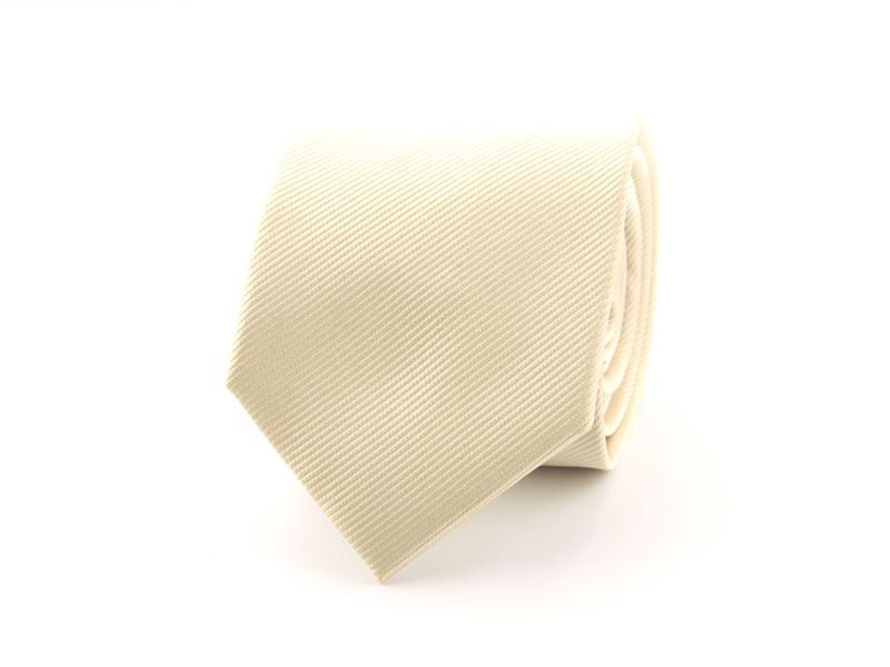 Stropdas Champagne Ribzijde