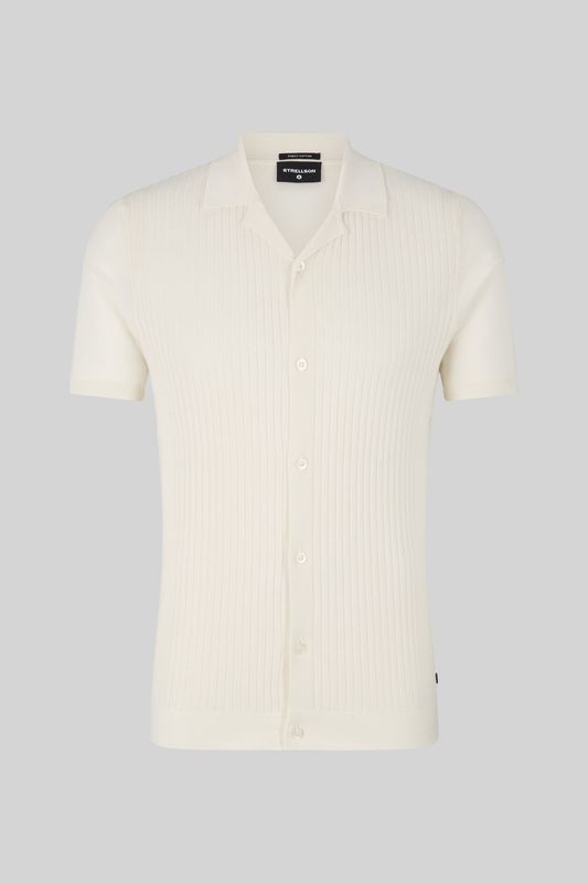 Short Sleeve Shirt Vincent - Ecru 10019476 102