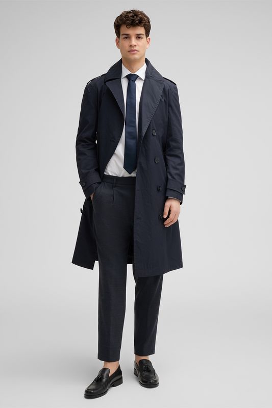 Trenchcoat Summer - Donkerblauw 10019028-401