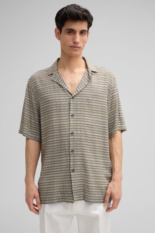 Short Sleeve Shirt Cliro - Groen 10019478-302