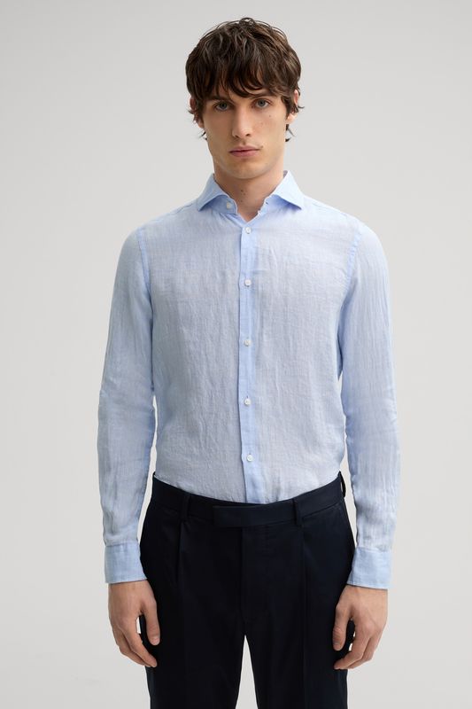 Overhemd Linnen - Blauw 10011212/468