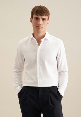 Overhemd Slim Fit - Wit Twill 01.653690 01