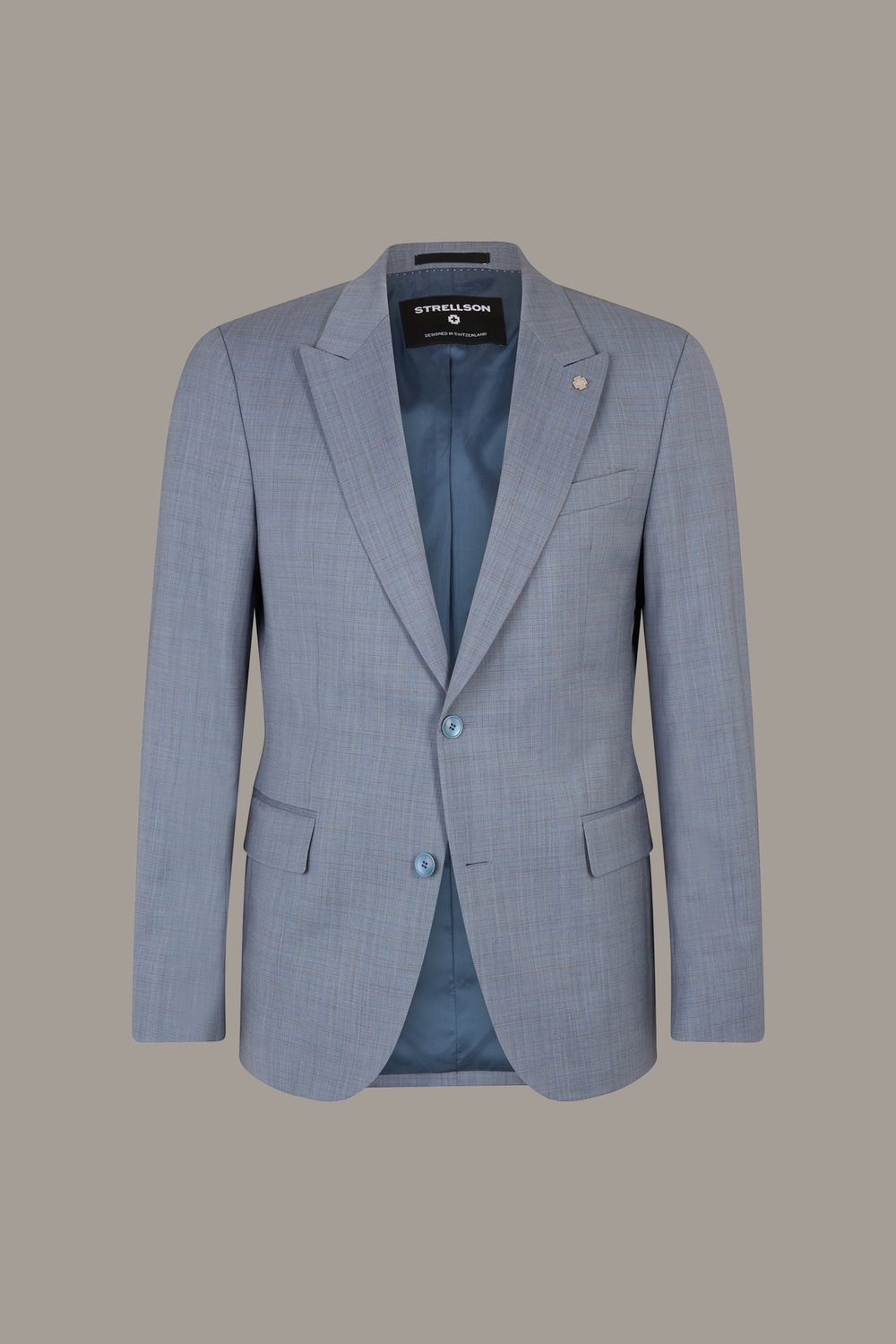 Lichtblauwe Pak 100% Wol -  Ayres2 10017368