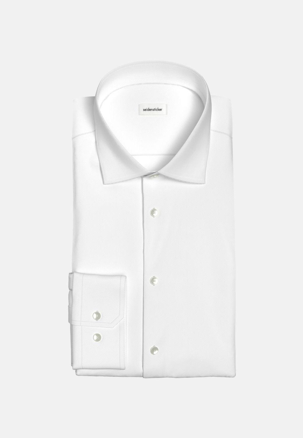 Overhemd Slim Fit - Wit Twill 01.653690 01