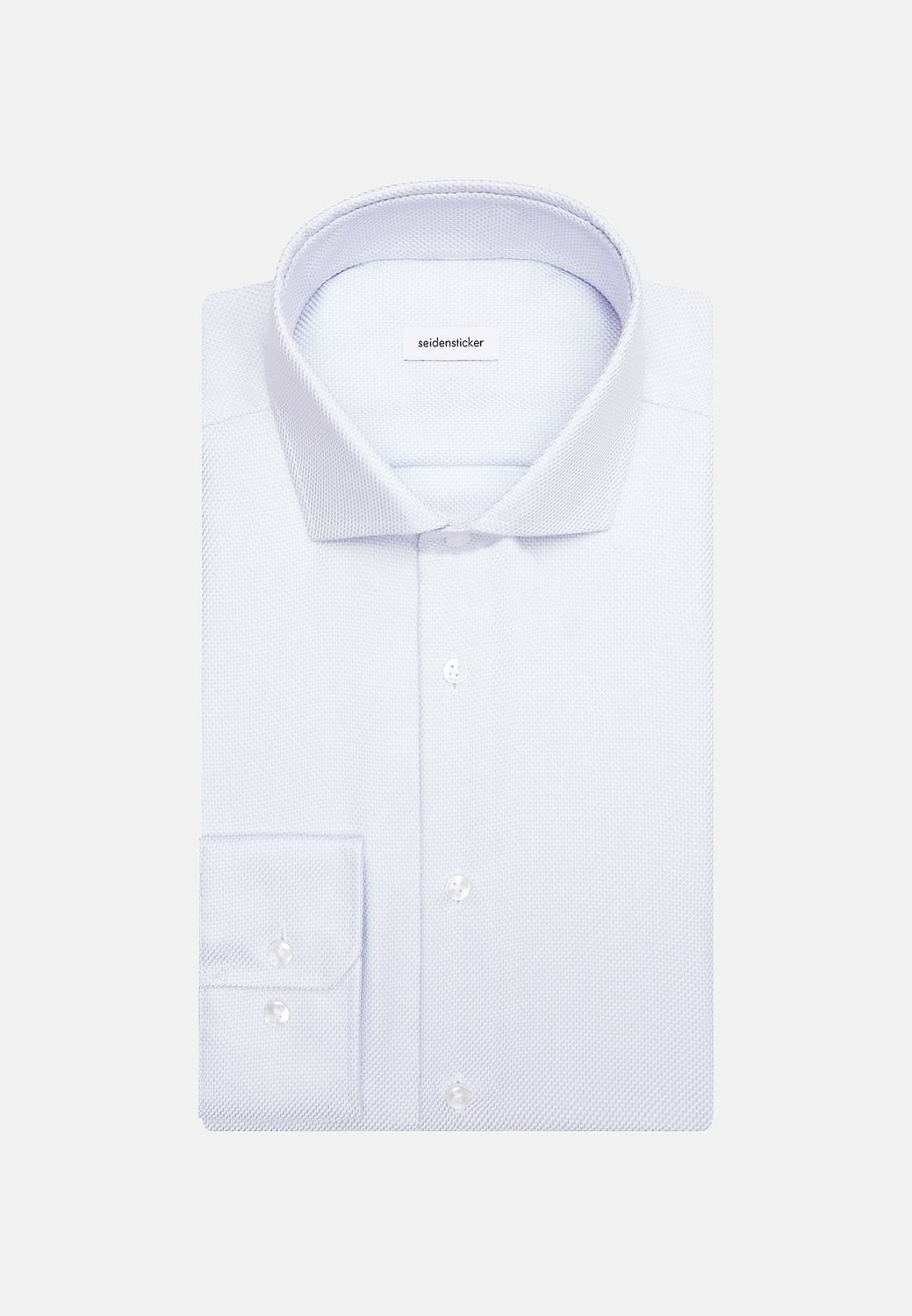 Overhemd Regular Fit - Blauw Structure 01.145657-10