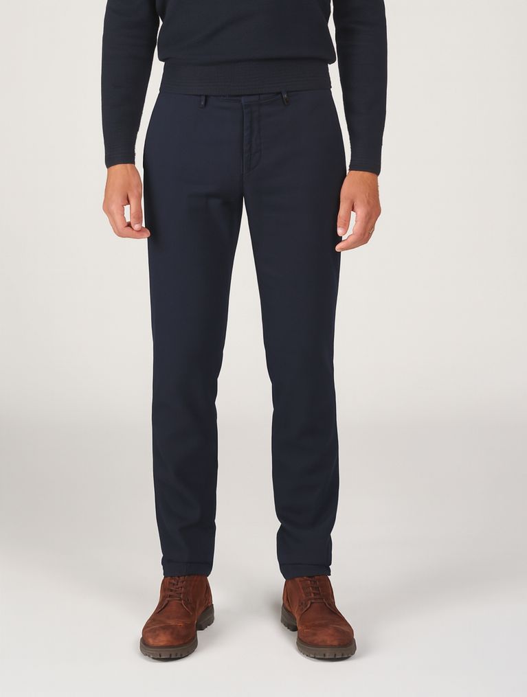 Donkerblauwe Chino - Zilton Magnus P-27