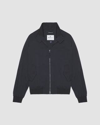 Aquascutum – Stretch Harrington – Zwart - Waterafstotend &amp; Lichtgewicht