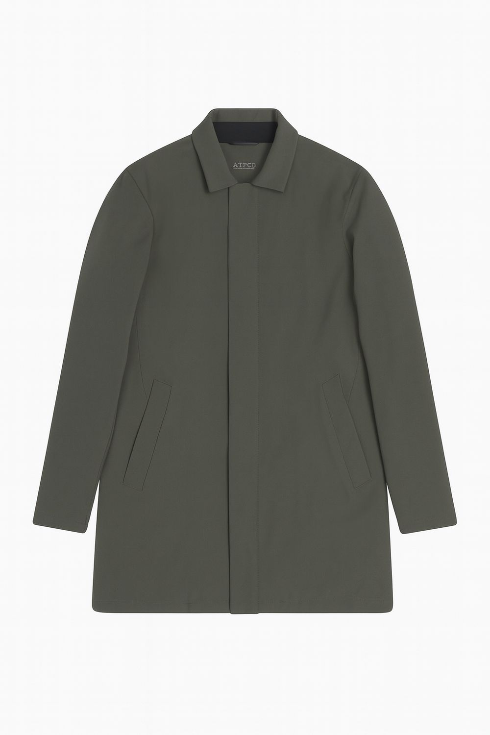 AT.P.CO Benson Car Coat - Dark Green