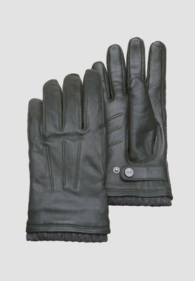 Pearlwood Newton - Donkergroene Handschoenen – Geitenleder