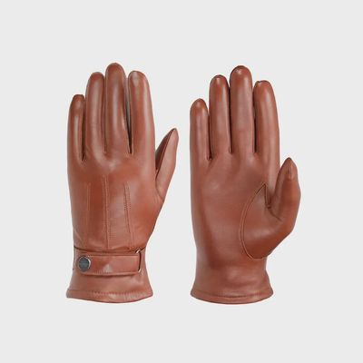 Pearlwood Brooks - Chestnut Handschoenen – Lamsleer met Cashmere Voering