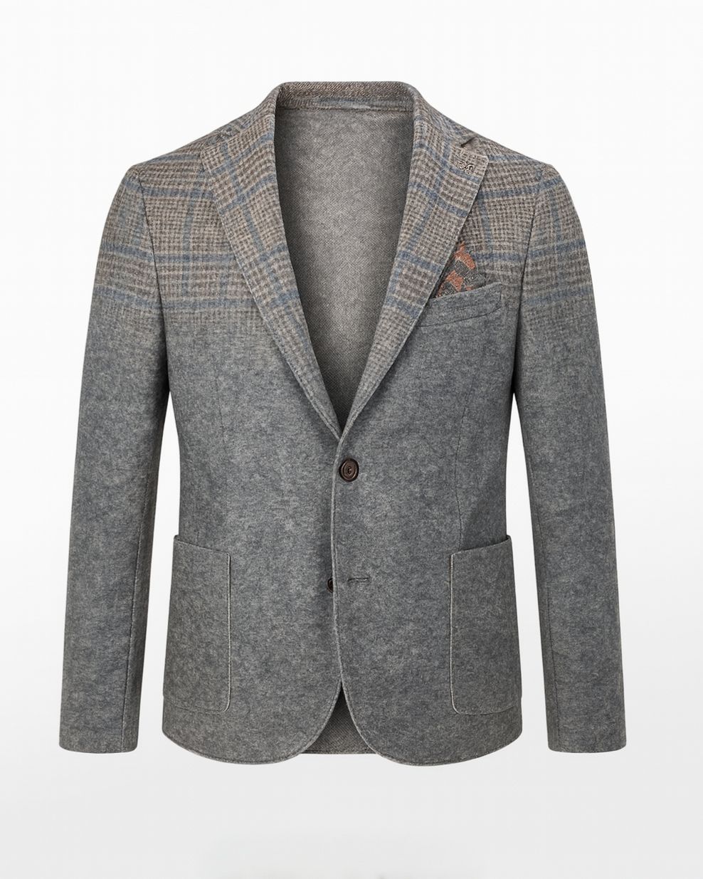 Bob Company Colbert -  Grijs Blauw Geruit – Dylan 104