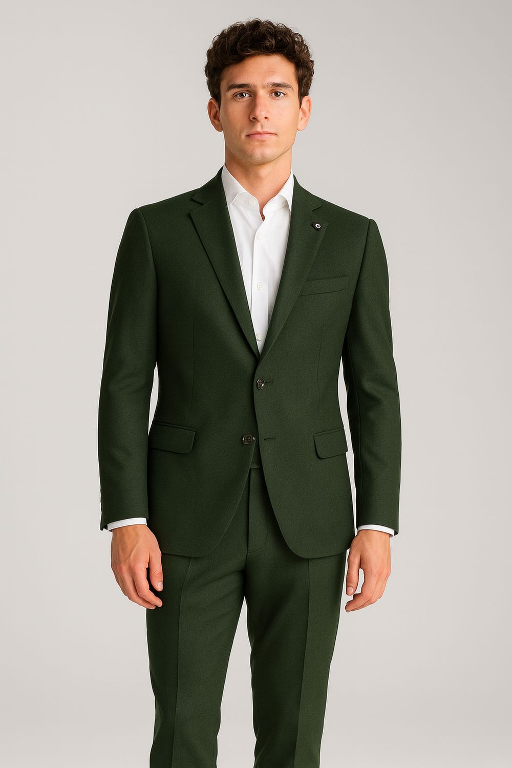 Pak Donkergroene Flanel - Corsin 52.204 53