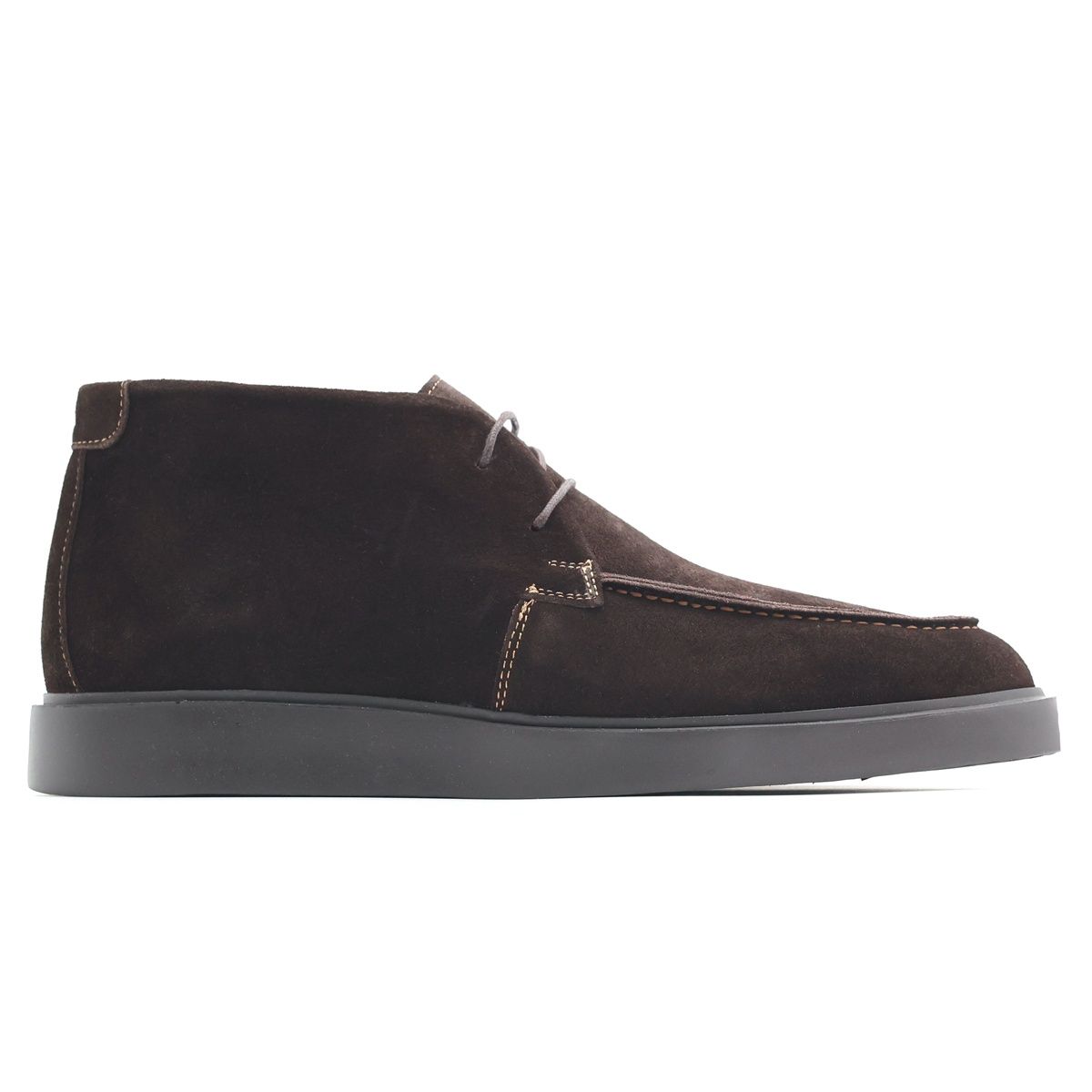 Desert Boots - Donkerbruin Suede - Melik Lantana