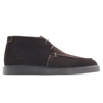 Desert Boots - Donkerbruin Suede - Melik Lantana