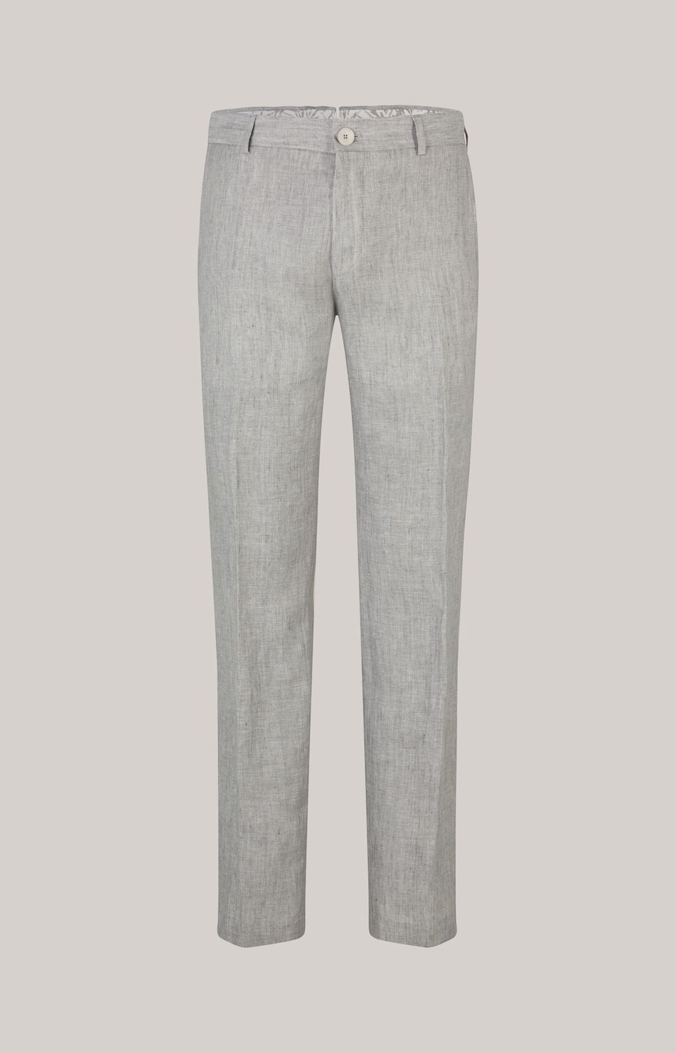 Lichtgrijze Linnen Pantalon - JOOP! Hank 10017599, Size: 44