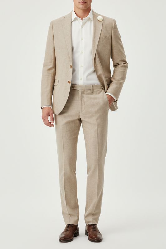 Pak Wol Linnen Katoen - Zand Marlane 20.170