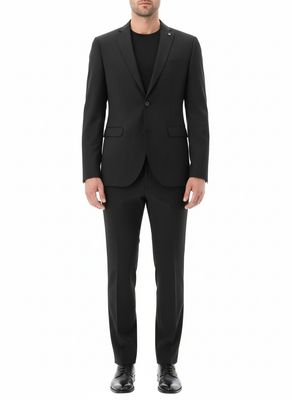 Zwarte pak – 100% Wol Marzotto Super 110’s