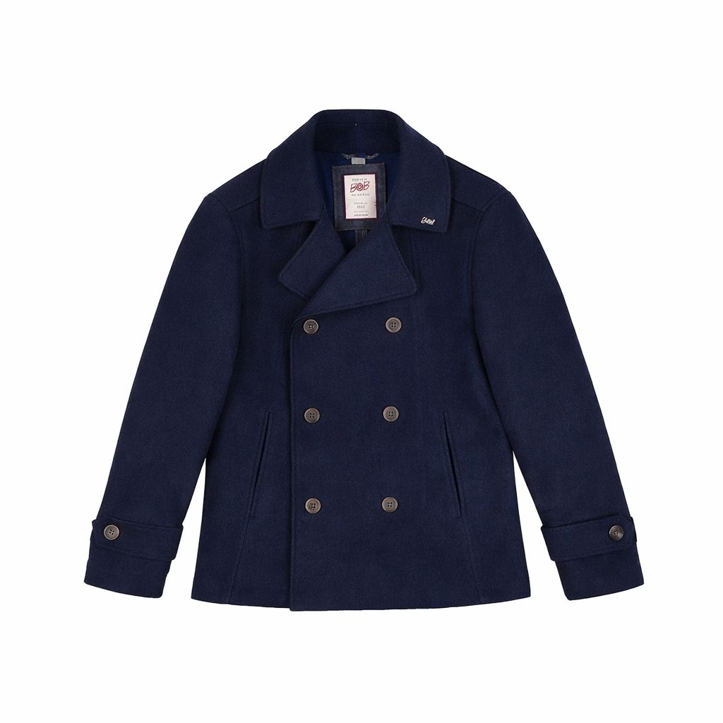 BoB Company Ford Peacoat – Navy – Double Breasted
