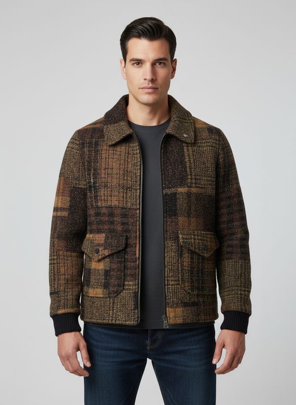 BoB Company Pier Jacket – Patchwork – Multicolour