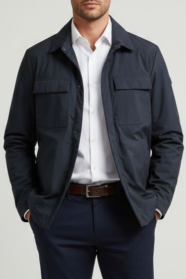 People of Shibuya KISO PM803 – Donkerblauw Lichtgewicht Jack