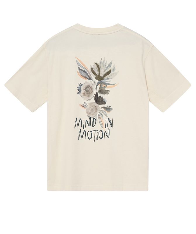 Mos Mosh Gallery Motion O-SS Tee – Off-White