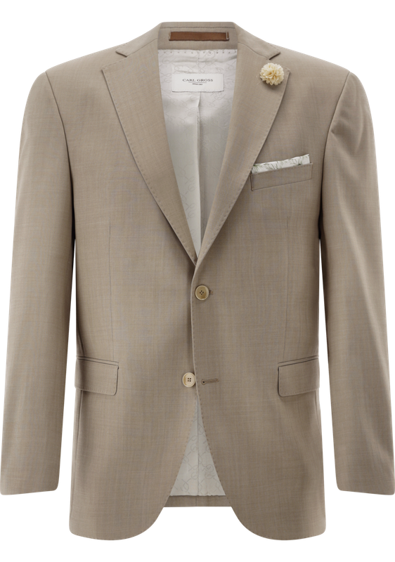 Beige Pak -  100% Schuurwol Marzotto