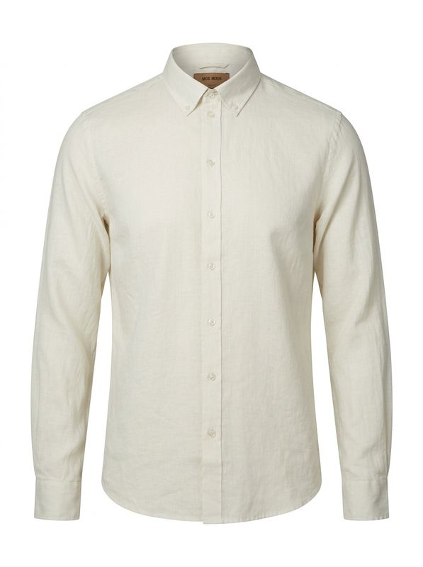 Mos Mosh Linnen Overhemd Theo – Off White – 100% Linnen