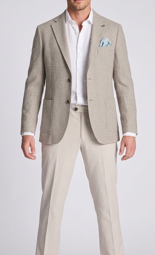 Bob Jersey Colbert Jake – Perla – Katoenmix