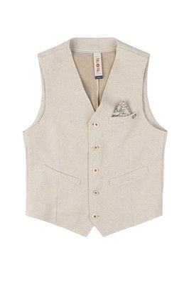 Bob Jersey Gilet – Zand – Katoenmix