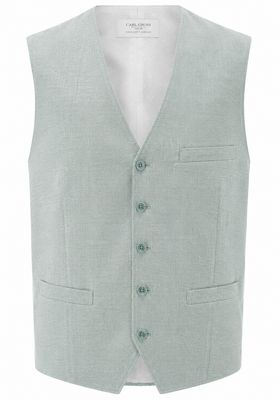 Zomergilet - Mintgroen - Linnenmix