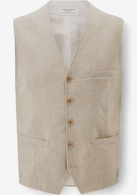 Zomergilet - Zand - Linnenmix