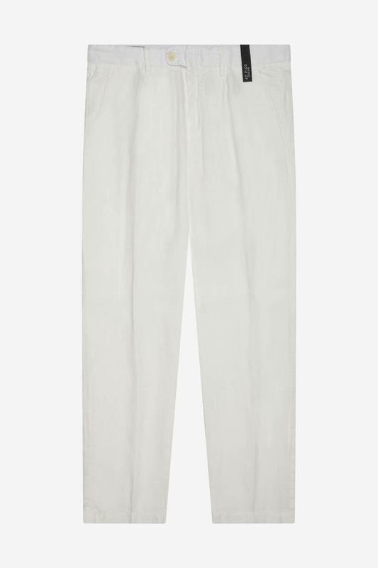 AT.P.CO Bleecker - Witte Chino – 97% Katoen 3% Stretch