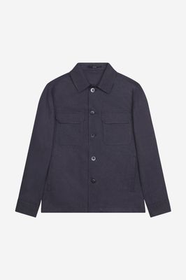 AT.P.CO Orlando Linnen Overshirt – Donkerblauw