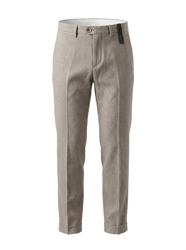 AT.P.CO Zandkleurige Chino – Slim Fit – Linnen Katoen