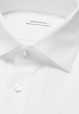 Overhemd – Regular Fit – Extra Fine Twill – Wit