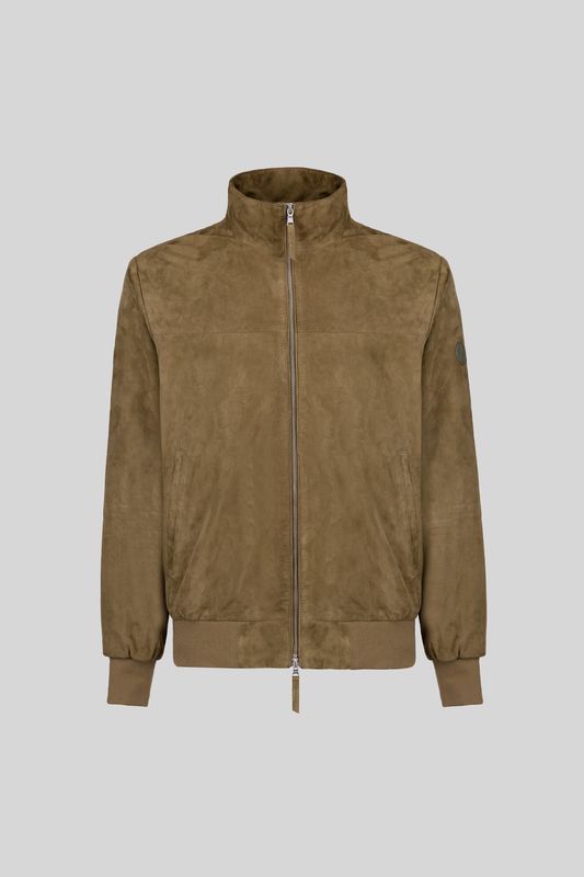 People of Shibuya Suede  Bomberjack - Groen PM489